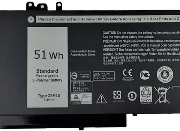 Bateria Dell G5M10