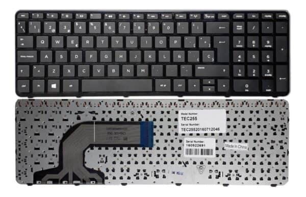 Teclado HP 15-G ING 250 G3 15-N 5-R 15-D 15-H 15-F 15-S 15-A - Imagen 1