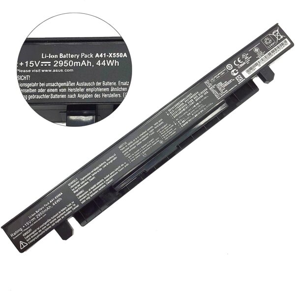 Bateria Asus F450, F550, K450, K550, R510, X450, X550 A41-X550 - Imagen 2