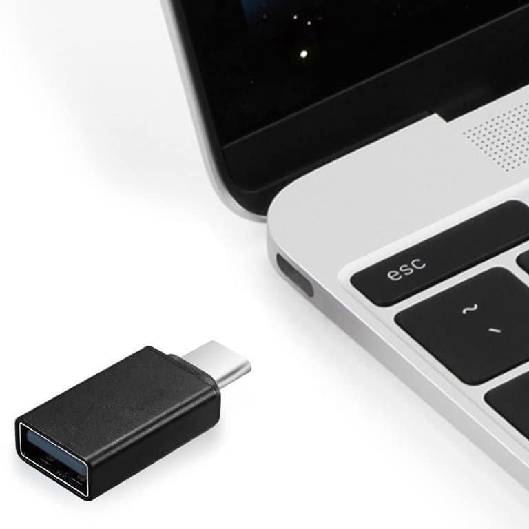 Adaptador USB-C A USB 3.0 5Gbs TYPE-C a USB 3.0 MacBook Pro 2021 iMac 2021  Huawei - KONEXT