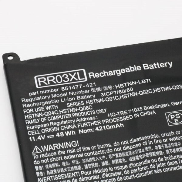 Bateria HP RR03Xl Probook 430 440 450 45 - Imagen 3