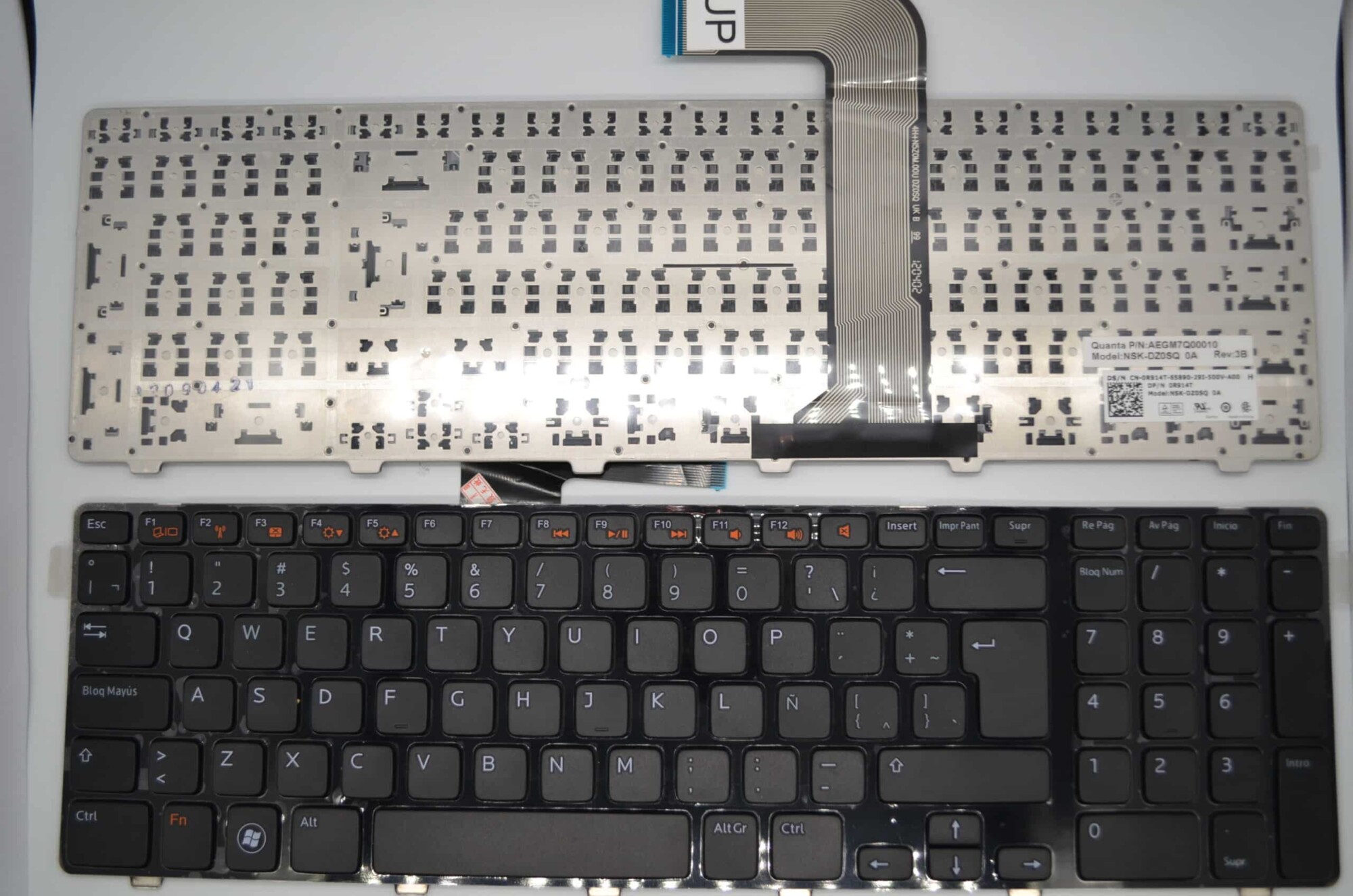 DSC_0206 Teclado Dell 17R sp N7110 5720 7720 / Vostro 3750 / Xps L702X - Imagen 1