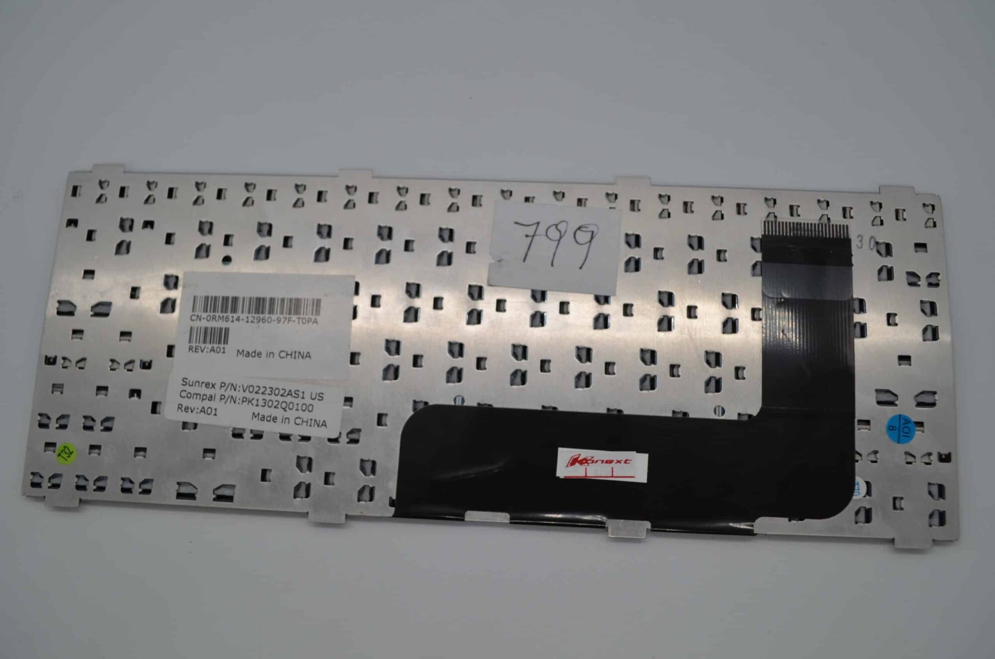 DSC_0223 Teclado Dell Vostro 1200 V1200 Pp16S V022302Bk1 - Imagen 2