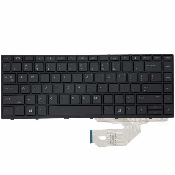 Teclado HP 440 G5 US 36 Pin 440 G5 445 G5 Negro con rejilla - Imagen 2