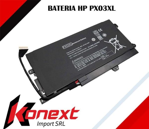 Bateria HP PX03Xl - Imagen 1