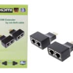 Hdmi Extensor 30 metros nuevo 2 Interface 1080P Rj45 Cat 5