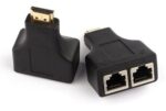 Hdmi Extensor 30 metros nuevo 2 Interface 1080P Rj45 Cat 5 - Imagen 3