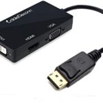 Adaptador DisplayPort A Vga+Hdmi+DVI Hembra