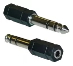 Adaptador Plug 6.5 A 3.5mm STEREO (6.5MACHO/3.5HEMBRA) - Imagen 2
