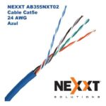 Cable Red UTP X Metro CAT 5E 100% Cobre 24AWG