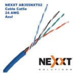 Cable Red UTP X Metro CAT 5E 100% Cobre 24AWG