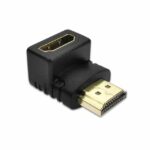 Union Hdmi 90 grados Macho a Hembra Resolucion 1080p@60Hz Soporta 3D Dolby 5.1 Hdmi 1.4