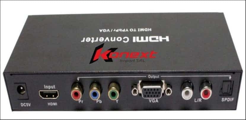 Conversor HDMI a VGA YPbPr
