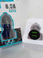 Cargador para auto 2 USB Lu-8202 6.0A