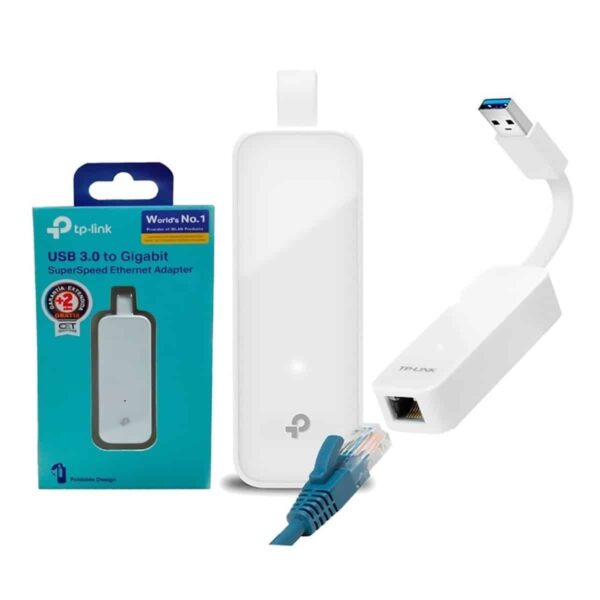 Adaptador USB a RJ45 Tp-Link Gigabit Ue300 3.0 nuevo de 1000 mbps - Imagen 3