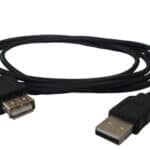 Extensor USB 0.80 centimetro 2.0 Negro