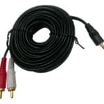 Cable Audio 2 Rca Audio 5 Mts
