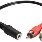 Cable Auxiliar 3.5 Hembra A 2 Rca Macho (P2H A 2Rcam)