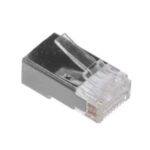 Conector Ficha RJ45 CAT 6 CAT 6E CAT 5 CAT 5E METAL - Imagen 2