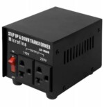 Estabilizador 1500W Bivolt Microfins nuevo para electronica liviana