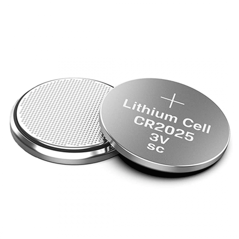 Mitzu® Kit de 5 pilas de litio CR2025 tipo botón 150 mAh