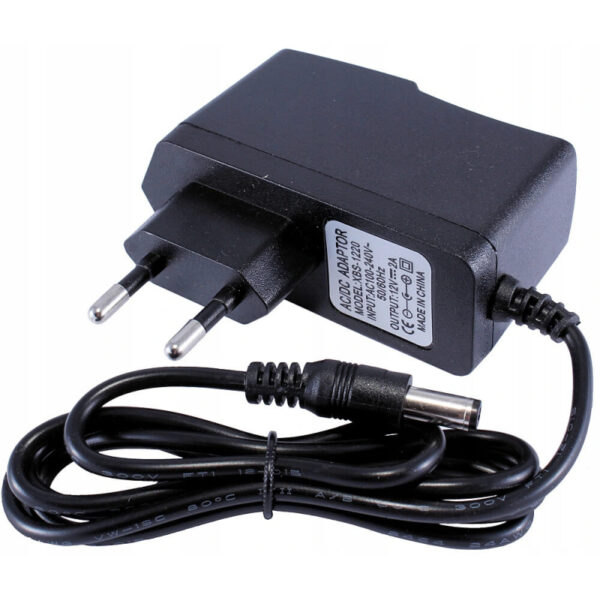 Fuente 12V 2A Conector 5.5X2.5mm Modelos compatibles 5.5X2.1mm