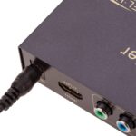Conversor Hdmi a VGA YPbPr Video componente L/R RCA Toslink - Imagen 4