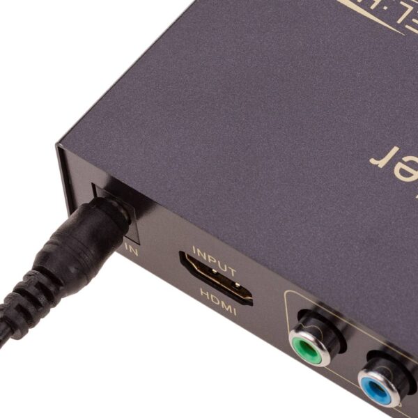 Conversor Hdmi a  VGA YPbPr Video componente L/R RCA Toslink - Imagen 4