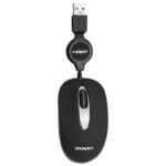 Mouse Retractil USB sate 1000 DPI A-80 - Imagen 2