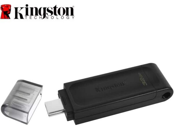 Pendrive KINGSTON DT70 32 GB USB-C 3.2 - DT70 - Imagen 1