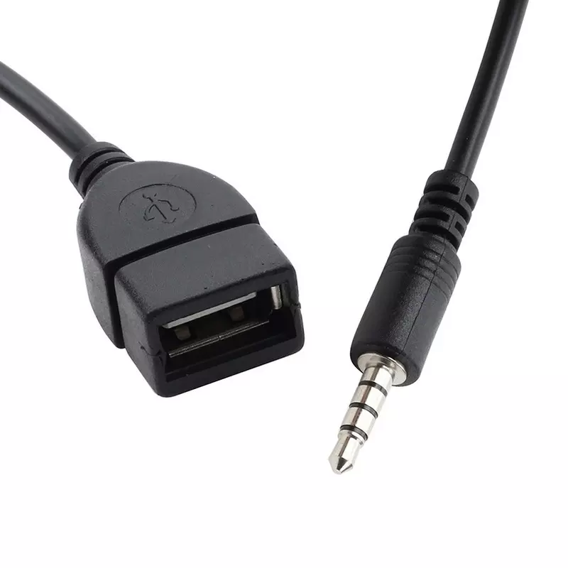 Humedal agudo puerta Cable de carga y sincronización para iPod shuffle 1ª hasta 6ª generación, USB  Hembra a Auxiliar P2 3.5mm - KONEXT
