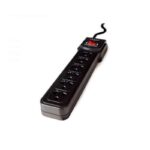 Zapatilla Electrica 6T A-R03 sate 2000W 1.5M Supresor 2 Pin On/Off - Imagen 2
