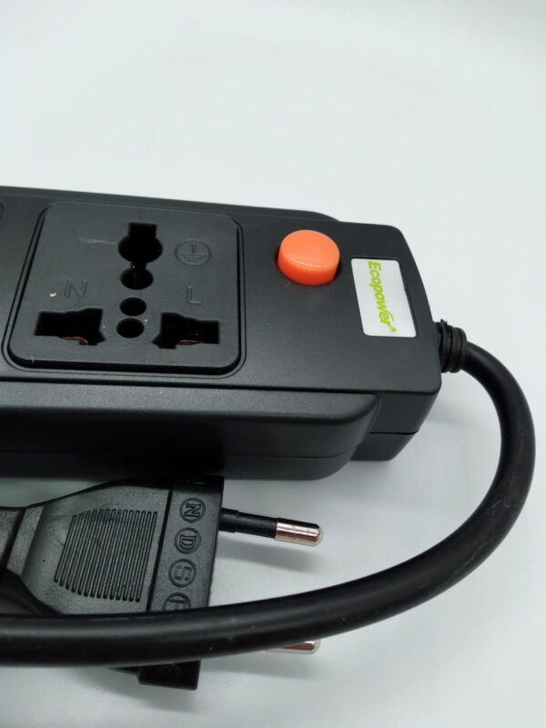 Zapatilla Electrica Filtro 5 enchufe Ep-301 2M - Imagen 3