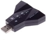 Adaptador USB audio 7.1 Dual tarjeta de sonido USB - Imagen 2