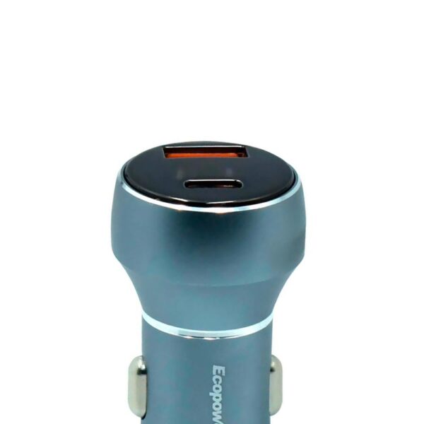 Cargador para Auto Dual USB-C + USBA 70W