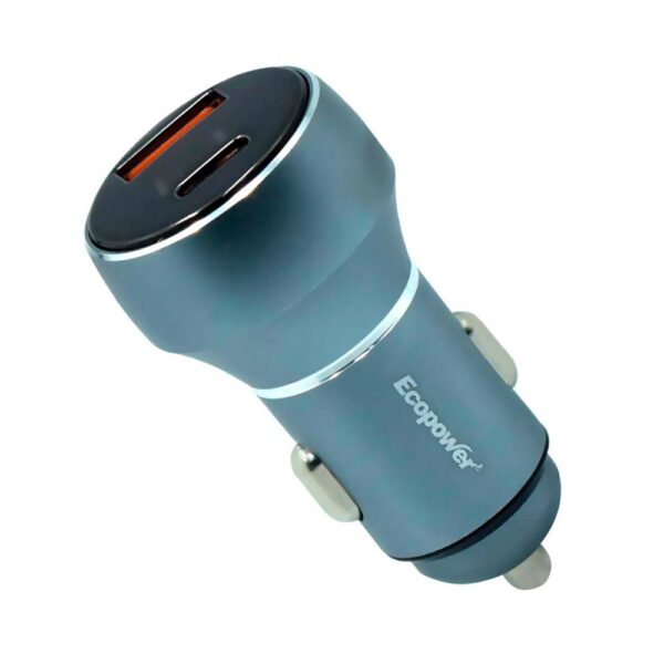 Cargador para Auto Dual USB-C + USBA 70W