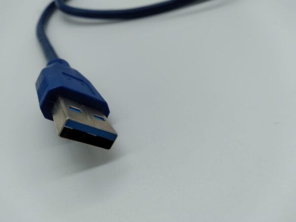 Cable USB 3.0 Macho Macho 1.5M Azul - Imagen 3