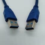 Cable USB 3.0 Macho Macho 1.5M Azul