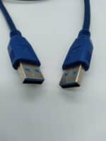 Cable USB 3.0 Macho Macho 1.5M Azul