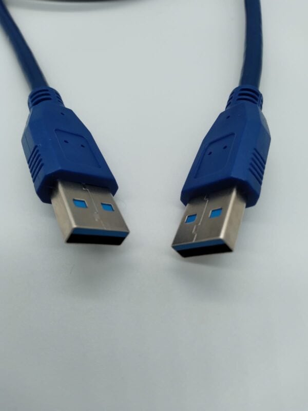 Cable USB 3.0 Macho Macho 1.5M Azul - Imagen 1