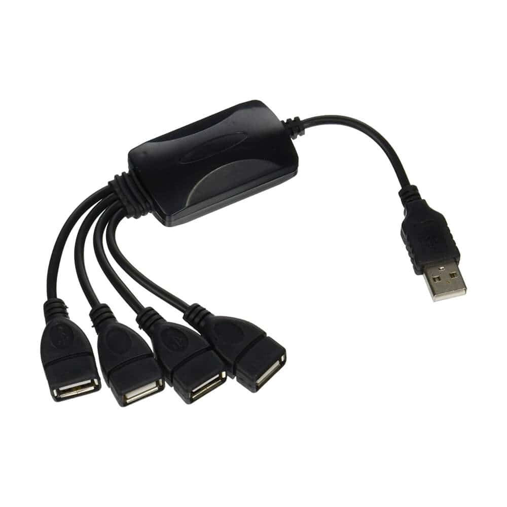 Hub USB 4P Pulpo A-Hub05 2.0 Negro - Imagen 2