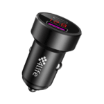 Cargador para auto USB-C 18W USB-A 12W Ultra Rapida Dual - Imagen 4