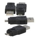 Conector Micro USB a USB Macho AdaPTador
