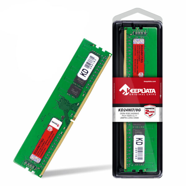 Memoria RAM PC DDR4 8GB 2400MHZ KD24N17/8G KEEPDATA - Imagen 1