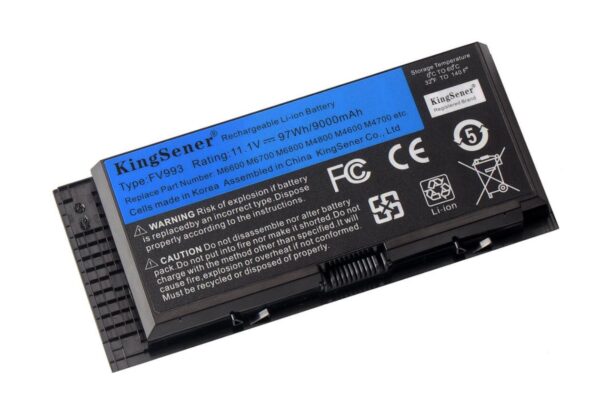 Bateria Dell M4600 Fv993 Precision M4700 M4800 M6700 M6800 - Imagen 1