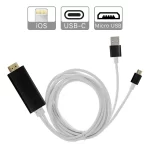 Cable HDMI a USB-C MHL