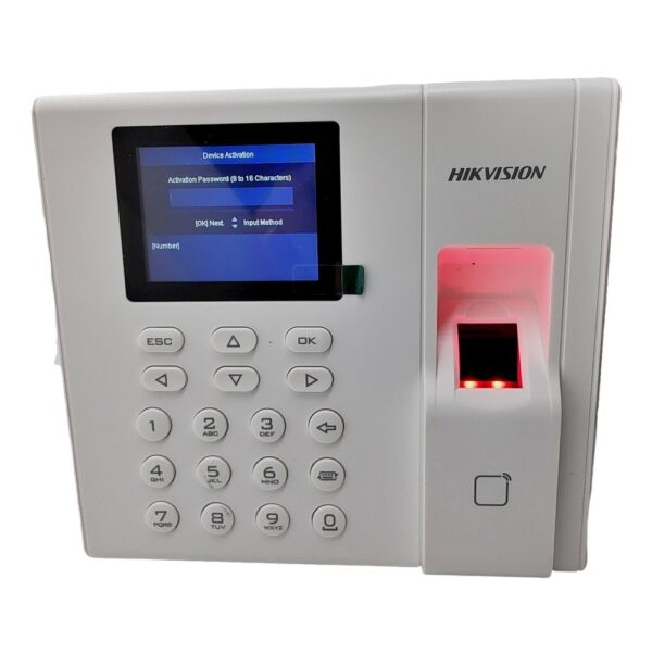 Terminal de asistencia con huellas dactilares Hikvision de la serie DS-K1A8503 Reloj Marcador - Imagen 2