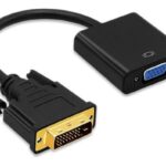 Adaptador DVI A Vga 15cm 25 Pines