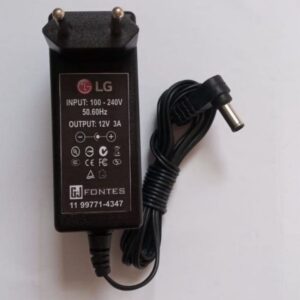 Fuente Monitor LG 12V 3A