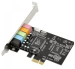 Placa PCI de Sonido PCI-e 5.1 Hsp56 - Imagen 2